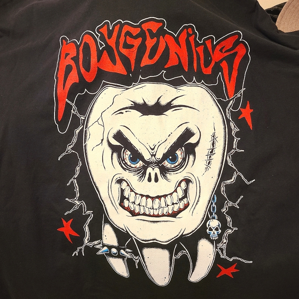 NWOT boygenius Nu Metal Tooth T-shirt, unisex size 4XL 🦷